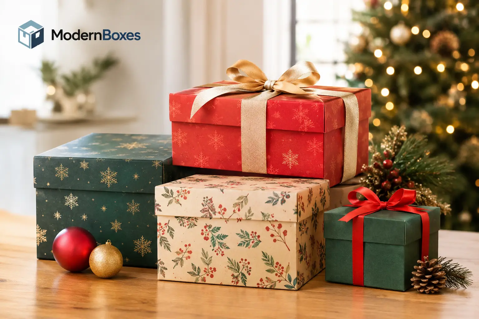 Custom Christmas Boxes for Businesses – Order Festive Packaging at Wholesale Prices