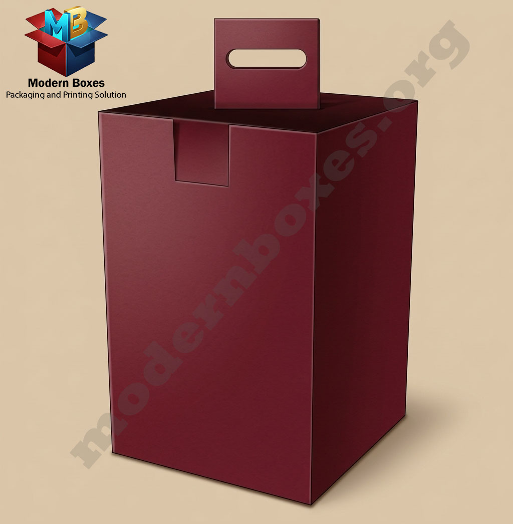 Box With Hanging and Locking Tabs